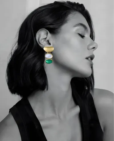 Pendientes Verde Agua
