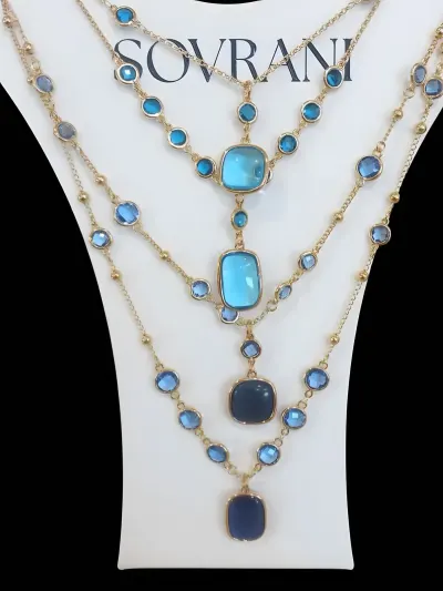 Collar Sovrani Azul